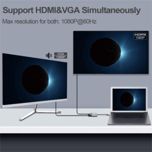 USB Type-C to HDMI VGA USB