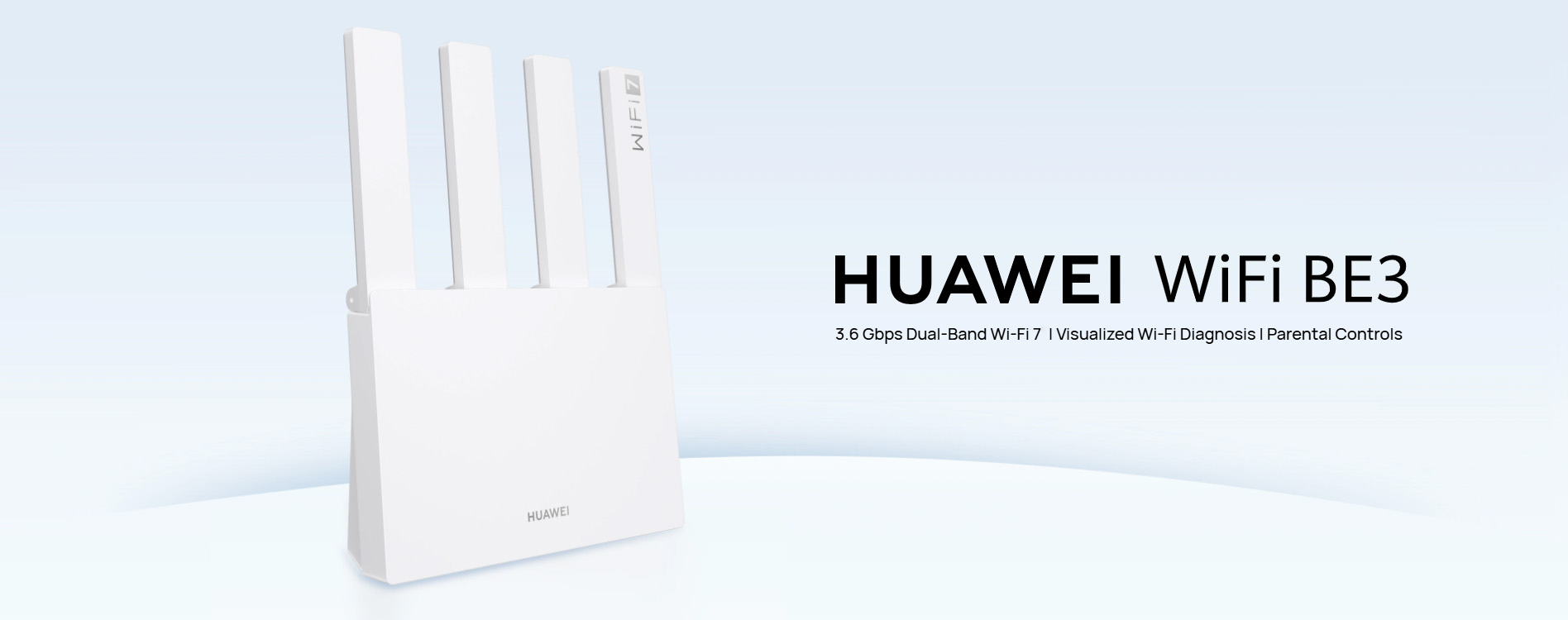 Huawei BE3 Dual-Band Wi-Fi 7 Router [ WUKUN-BE32 ]