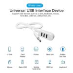 USB HUB with 3xUSB-A