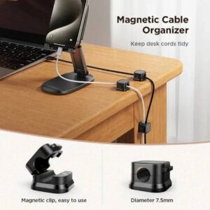 Magnetic Desk Cable Clip 