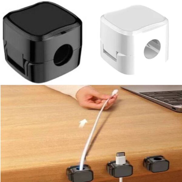 Magnetic Desk Cable Clip 