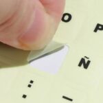 Luminous Arabic Keyboard Stickers 