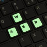 Luminous Arabic Keyboard Stickers 