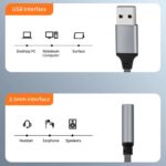 USB Audio Jack cable
