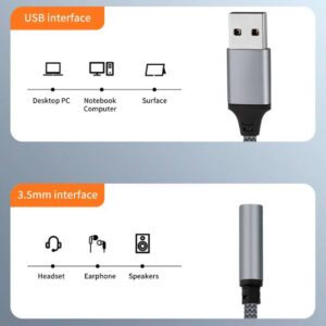 USB Audio Jack cable