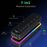 7 Ports USB Hub 