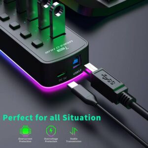 7 Ports USB Hub 