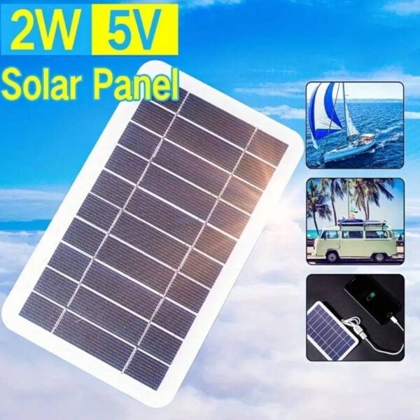 Portable Solar Panel 5V/2W