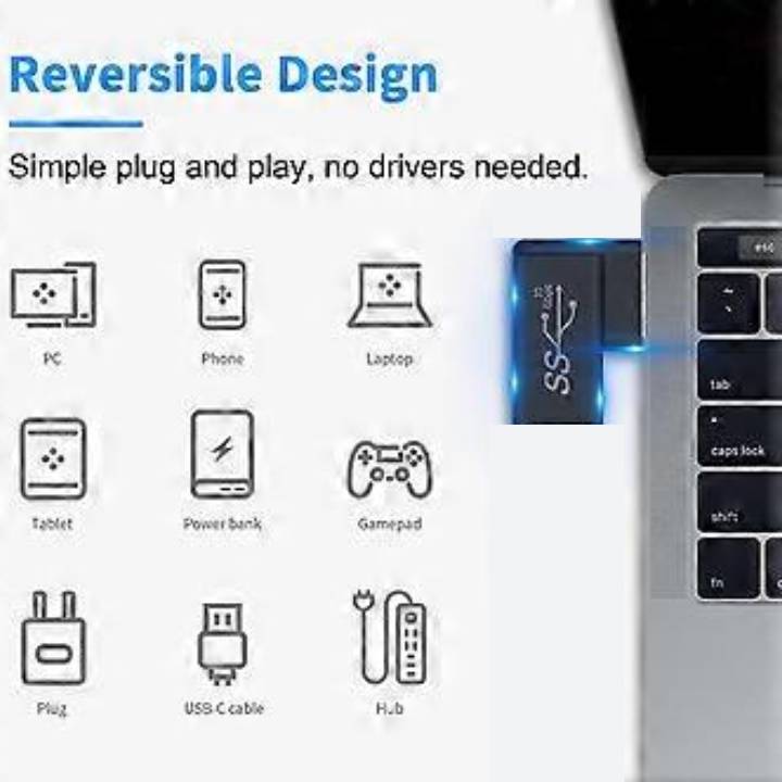 USB 90-Degree Extension Adapter