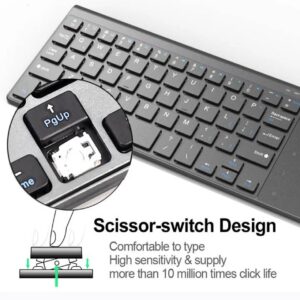 Wireless Keyboard Touchpad/Numeric built-in