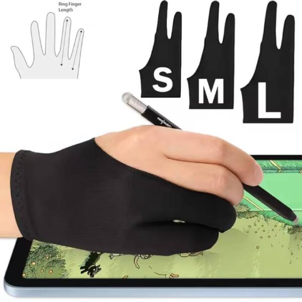 Drawing Palm Rejection Glove