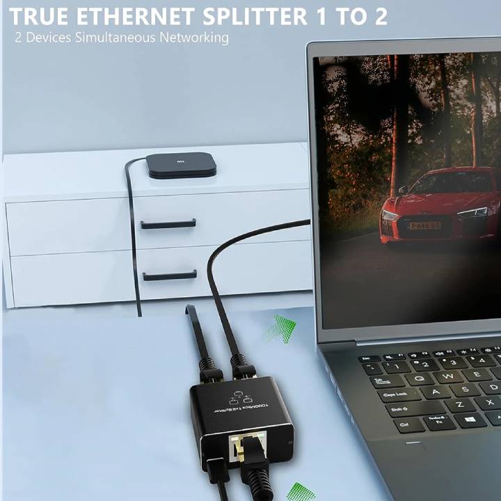 Network Splitter 1-to-2 Ways