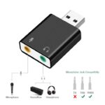USB Audio two Jacks
