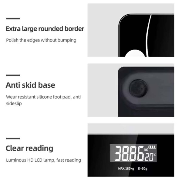 Rechargeable Smart Fat Scale
