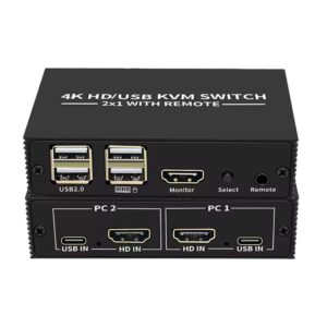 HDMI KVM 2x1 Switch