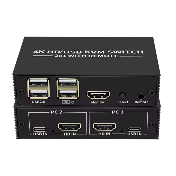 HDMI KVM 2x1 Switch