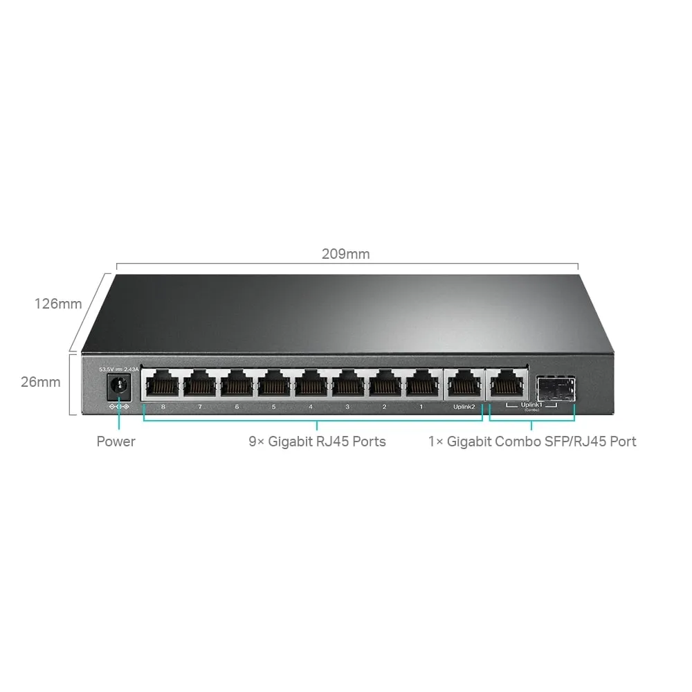 TP-Link SG1210MPE 10-Port Switch
