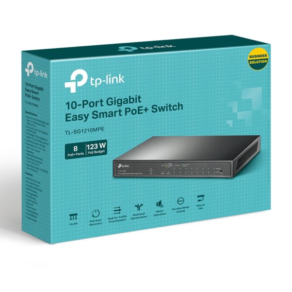 TP-Link SG1210MPE 10-Port Switch