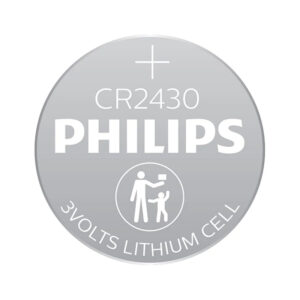 Philips Lithium Cell Button Batteries CR2430