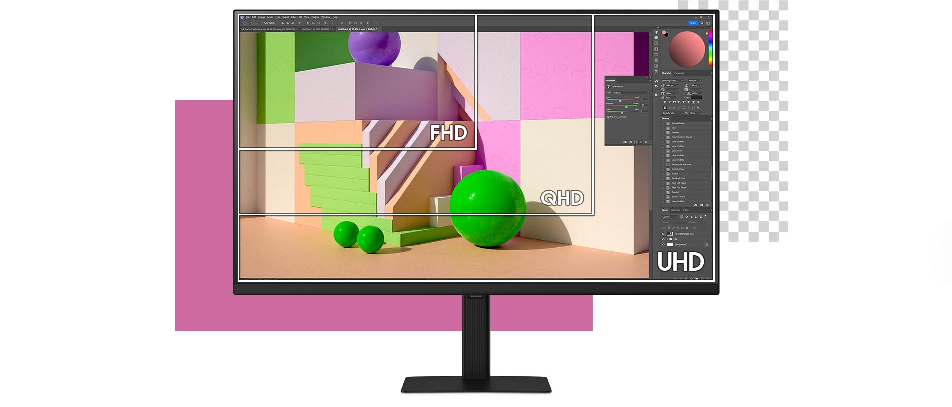 Samsung 32" ViewFinity S7 4K Flat Monitor