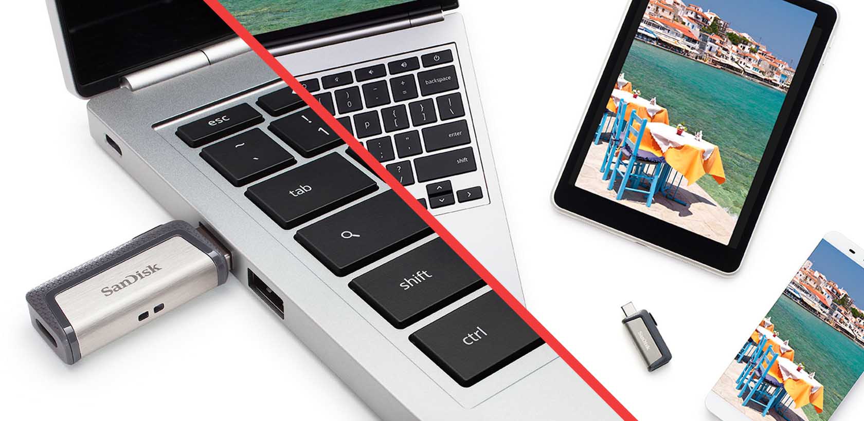 SanDisk 64GB Ultra Dual Drive USB Type-C