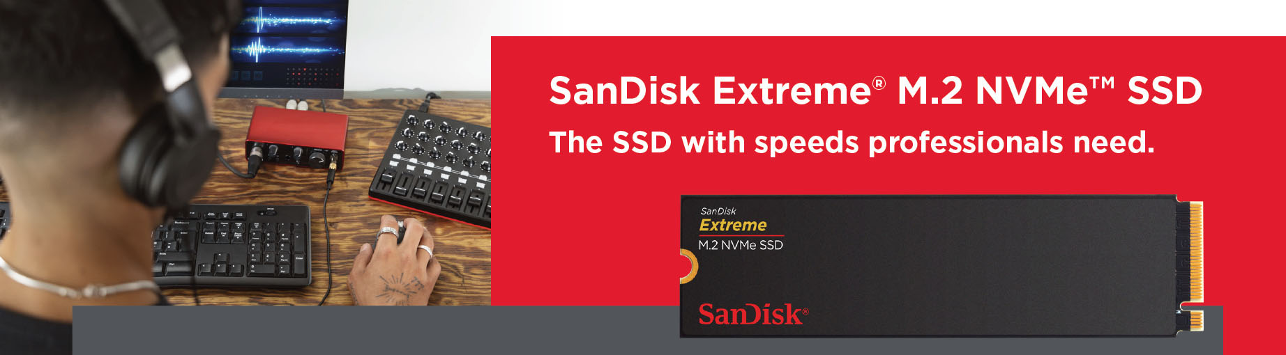 SanDisk Extreme M.2 NVMe PCIe Gen 4.0 Internal SSD