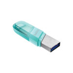 SanDisk iXpand Flash Drive Flip 128GB For iPad, iPhone (Ice Mint) [ SDIX90N-128G-GN6NJ ]