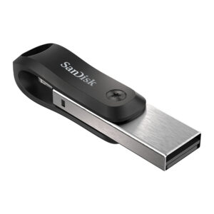 SanDisk 64GB iXpand Flash Drive Go Lightning
