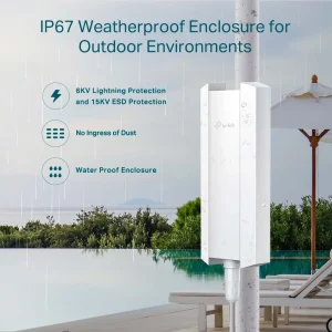 TP-Link AX1800 Indoor/Outdoor WiFi 6 Access Point [ EAP610-Outdoor ] - Image 3