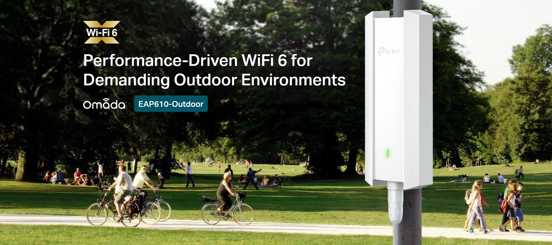Tp-Link AX1800 Indoor/Outdoor WiFi 6 Access Point [ EAP610-Outdoor ]