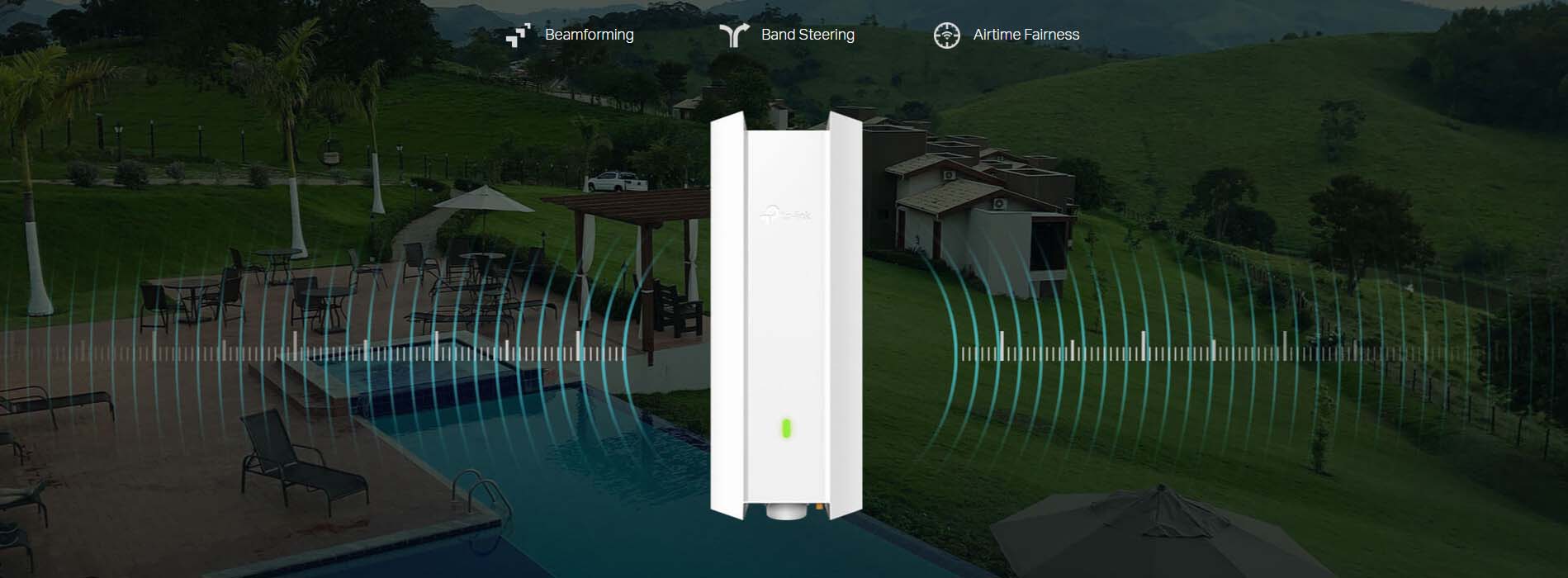 Tp-Link AX1800 Indoor/Outdoor WiFi 6 Access Point [ EAP610-Outdoor ]