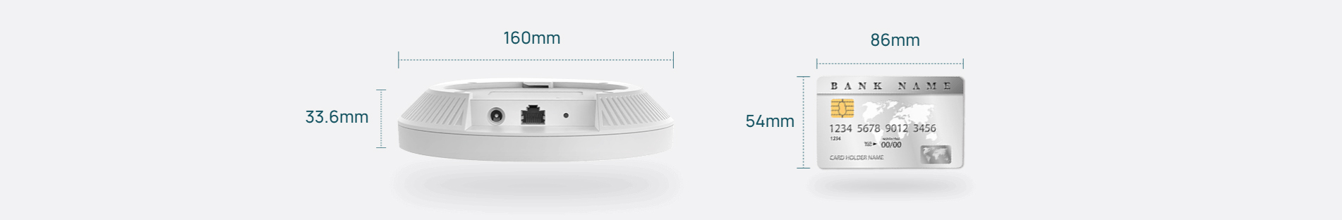 TP-Link AX3000 Ceiling Mount WiFi 6 Access Point [ EAP653 ]