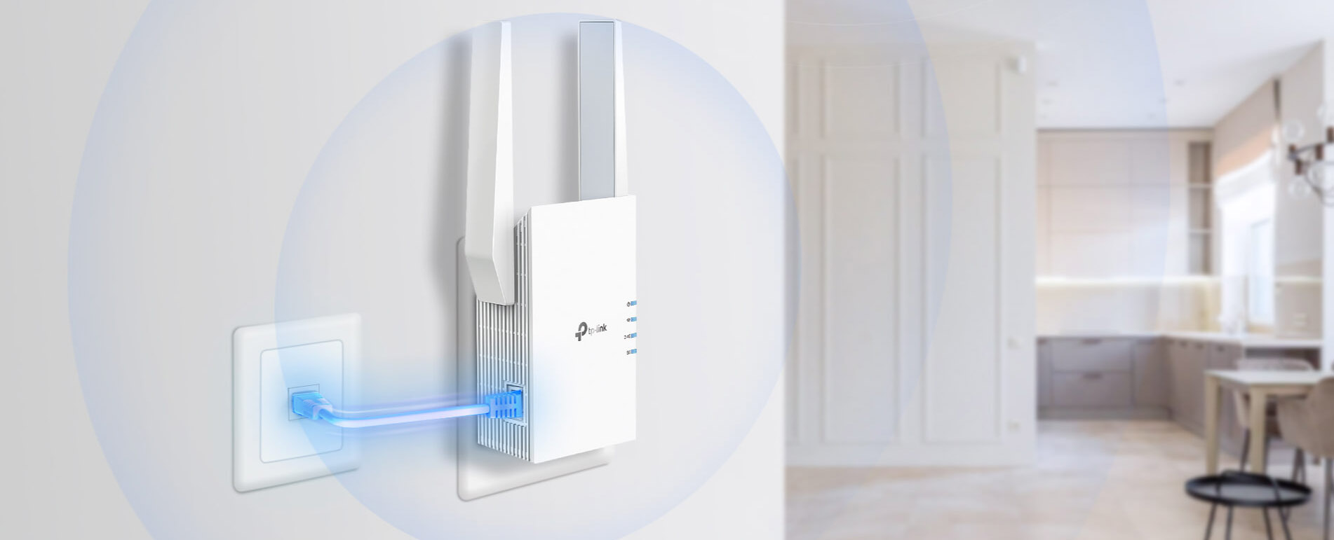 TP-Link AX3000 Mesh WiFi 6 Extender [ RE705X ]