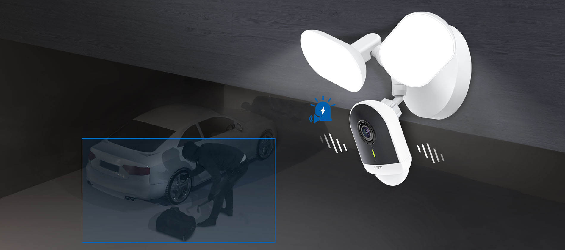 TP-Link Tapo C720 Smart Floodlight Camera