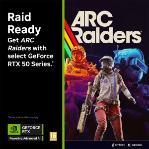 GIGABYTE GeForce RTX 5070 WINDFORCE OC SFF 12G GDDR7  GPU NVIDIA Blackwell architecture and DLSS 4 - GV-N5070WF3OC-12GD (ARC Raiders GeForce RTX 50 Series Bundle)* - Image 2