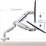 North Bayou F160 Dual Monitor-Arm