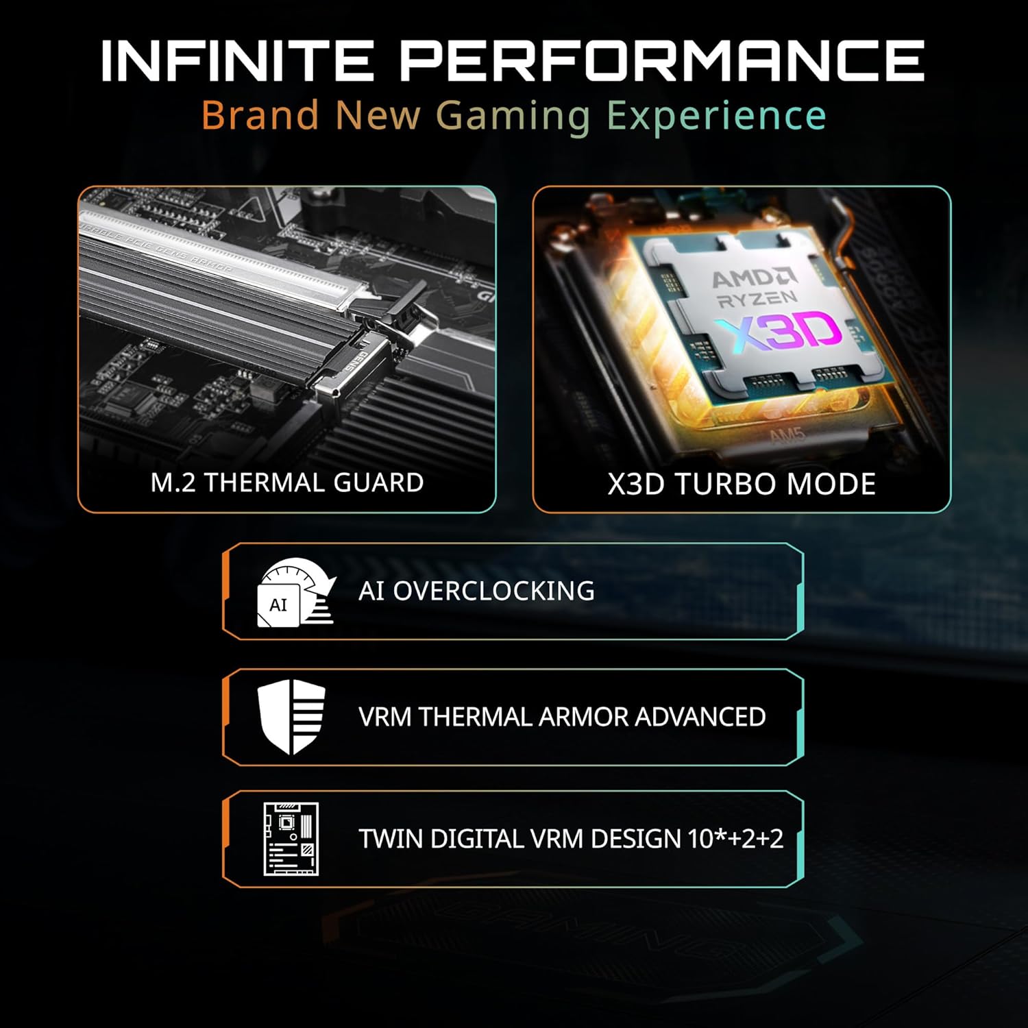 Gigabyte B850M WFI6E D3HP
