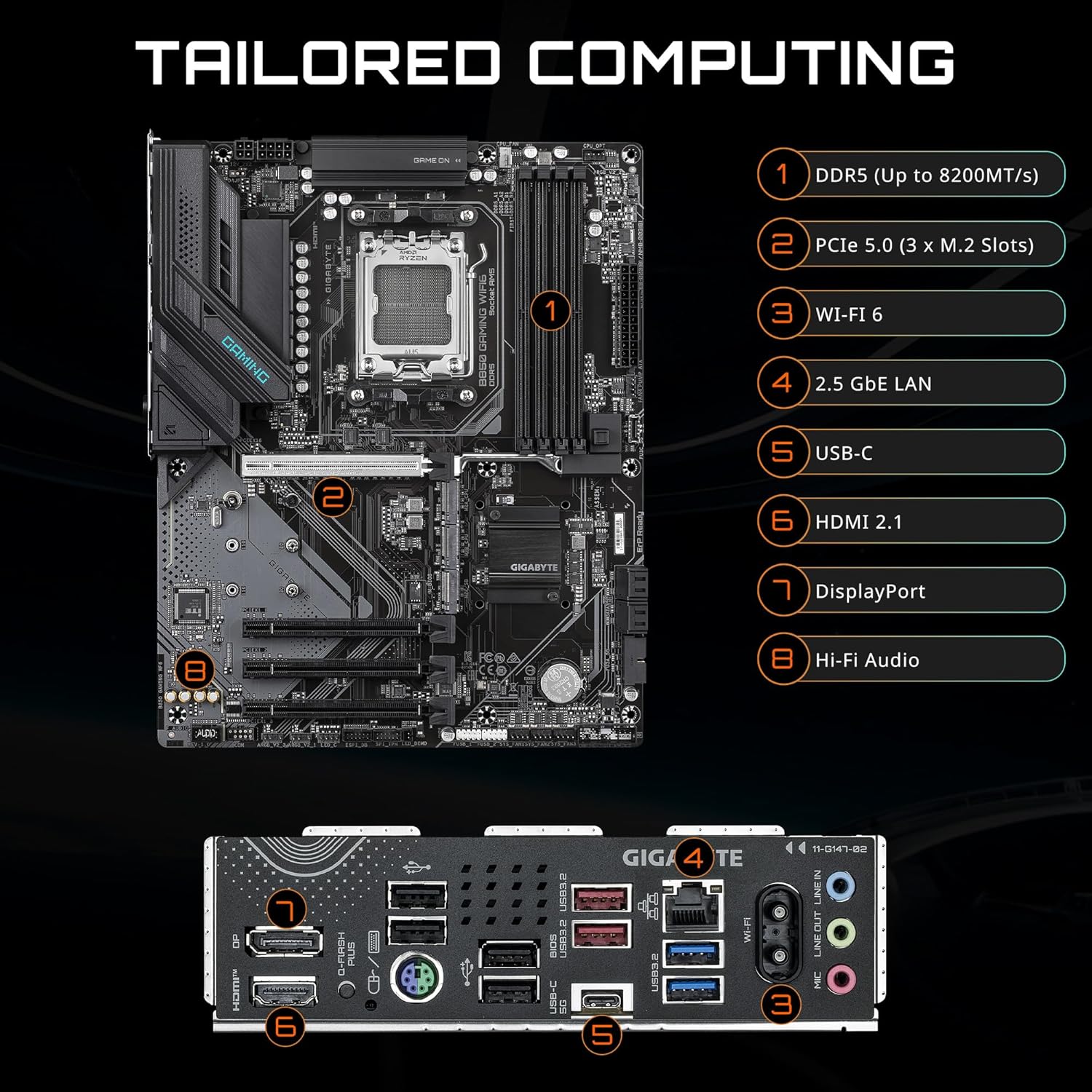 B850 Gaming WF6