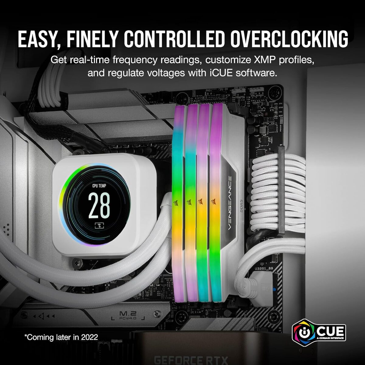 CORSAIR VENGEANCE 2x32GB RAM White