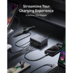 Anker Prime Charger (200W / 6-Ports / GaN) Supercharged Multi-Port Desktop Charging Station [ A2683341 ]