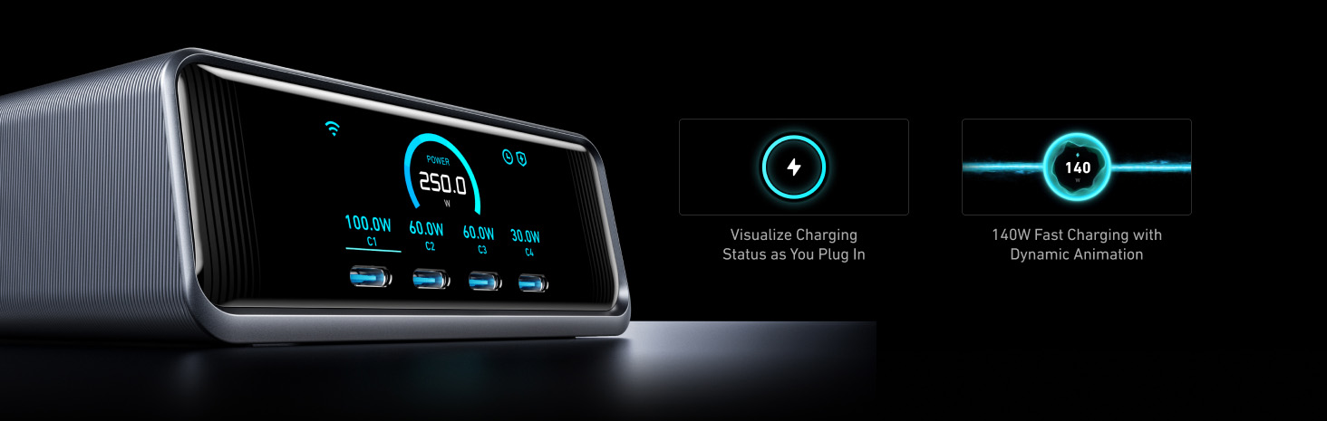 Anker Prime Charger Desktop Charging Station A2345341