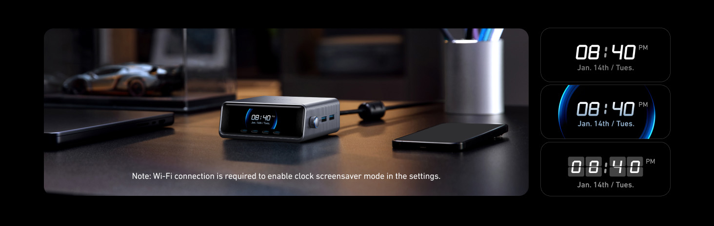 Anker Prime Charger Desktop Charging Station A2345341