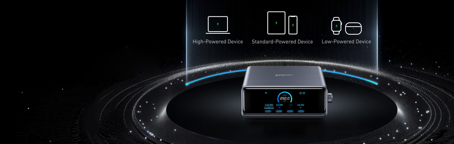 Anker Prime Charger Desktop Charging Station A2345341