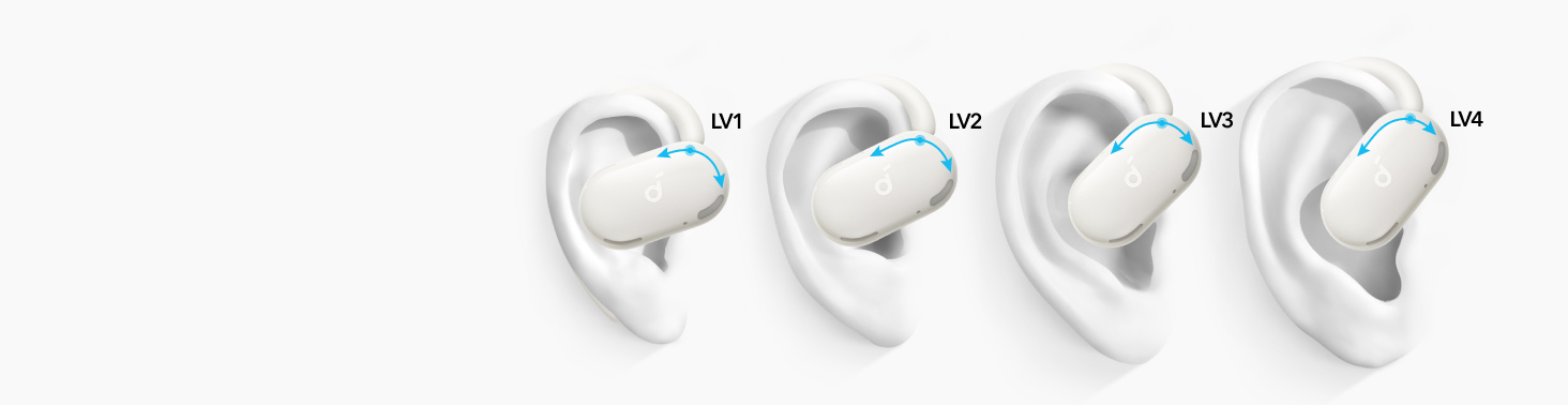 Anker Soundcore V20i Open-Ear Earbuds White [ A3876H21 ]