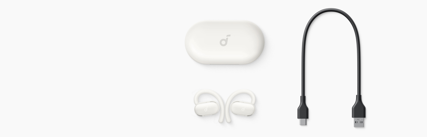 Anker Soundcore V20i Open-Ear Earbuds White [ A3876H21 ]