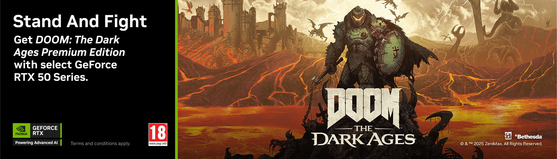 GeForce RTX DOOM: The Dark Ages Premium Edition