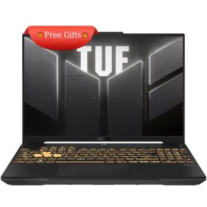 Asus TUF Gaming F16 (Intel® Core™ 5-210H / 16GB DDR5 RAM / 512GB NVMe M.2 SSD / 16" FHD+ WUXGA IPS 144Hz / NVIDIA® GeForce RTX™ 4050 6GB GDDR6 / DOS) [ FX607VU-RL177 ]🎁 Free Gifts 🎁