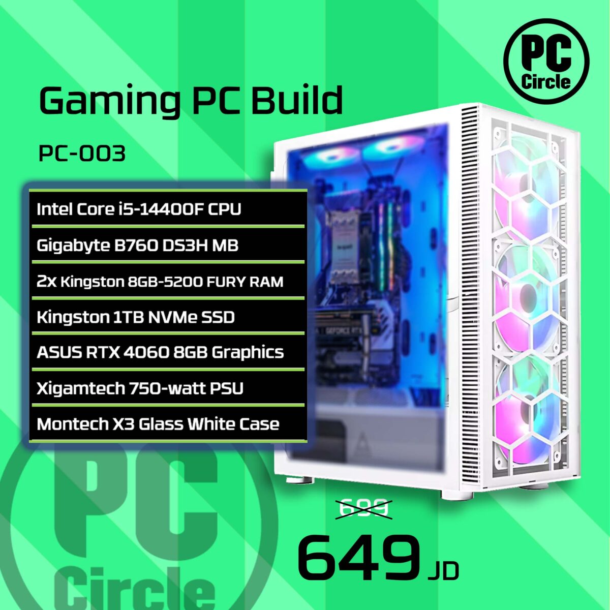 PC-003 Gaming PC Build