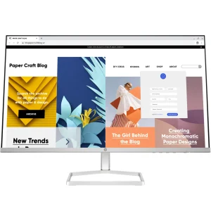 HP Series 5 27" Monitor  IPS FHD | 100Hz refresh rate | 99% sRGB | White - 94C21AS - Image 4