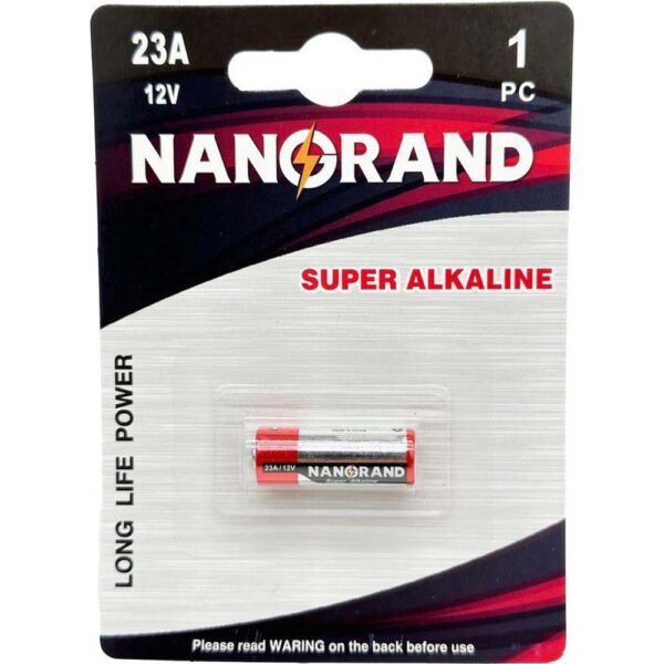 NANORAND 23A Battery 1-Pack